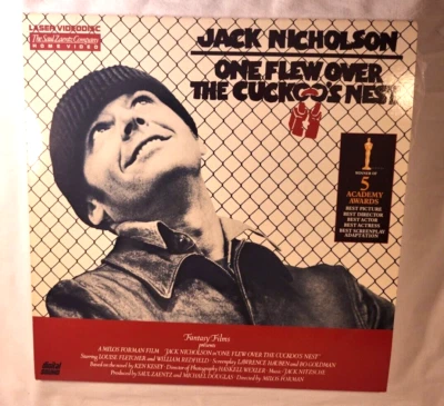 ONE FLEW OVER THE CUCKOO'S NEST / Laserdisc / **Like New** / Jack Nicholson - Image 1 of 4