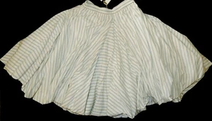 Jottum Euro boutique twirl bubble skirt nautical cream blue striped 140 8 9 10 - Picture 1 of 3
