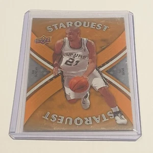 2008-09 Upper Deck Star Quest Tim Duncan - Orange Uncommon - San Antonio Spurs - Picture 1 of 1