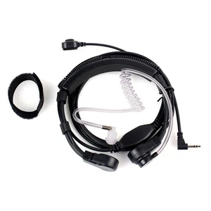 1Pin PTT Heavy Duty Throat Mic Earpiece Headset For Motorola T6200C EM1000 T5428 - Picture 1 of 9