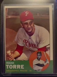 1963 Topps #161 Frank Torre - Picture 1 of 2
