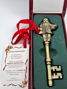 Magic Santa Key With Instructions For Child - Christmas - Heavy Realistic Key - Imagen 1 de 5