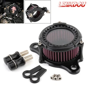 Mini Air Cleaner Intake Filter For Harley Sportster XL883 1200 48 Iron 1991-2023 - Picture 1 of 9