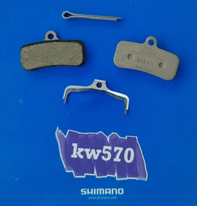 Shimano - Coppia pastiglie ORIGINALI Shimano D03S Resina Saint/Zee M820-M640 OEM - Imagen 1 de 4