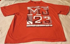 MJ23 Michael Jordan Red Graphic Icedout Clothing Co. Rap T-Shirt Size 4XL - Picture 1 of 3