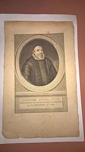 Antiker Vintage Kupferstich von Joannes Cuchlinus 18./19. Jahrhundert - Bild 1 von 1