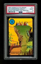 PSA 9 "THE LOST BOYS CAPTURED BY INDIANS" 1983 Disney Peter Pan Fournier Card 12