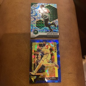 Jaylen Brown Mosaic Flux Cracked Ice Blue Reactive