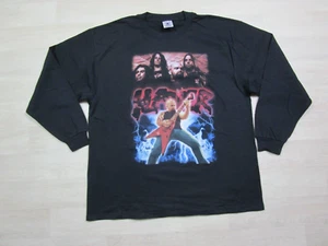 Vintage Slayer Band Long Sleeve T Shirt (XL) Y2K Kerry King Lightning Graphic - Picture 1 of 12
