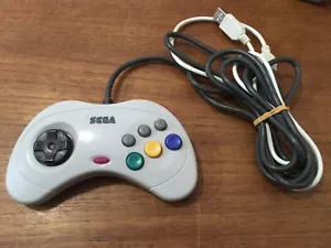 Genuine Official Fukkokuban Sega Licensed Sega Saturn USB Control Pad SLS - Picture 1 of 3