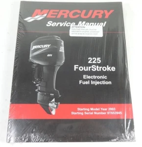 Mercury Manual 2010 (90-8M0047913) 225 cuatro tiempos combustible electrónico EFI, nuevo - Imagen 1 de 2