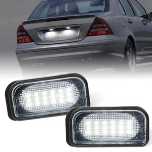 2x LED Kennzeichenbeleuchtung für Mercedes-Benz W203 CLK C209 W209 A209 SL R230 - Bild 1 von 7