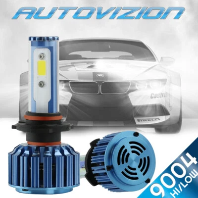 AUTOVIZION LED HID Headlight kit 9004 HB1 White 1986-1991 Mercedes-Benz 560SEL - Image 1 of 4