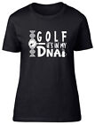 Golf It's in my DNA Fitted Womens Ladies T Shirt
