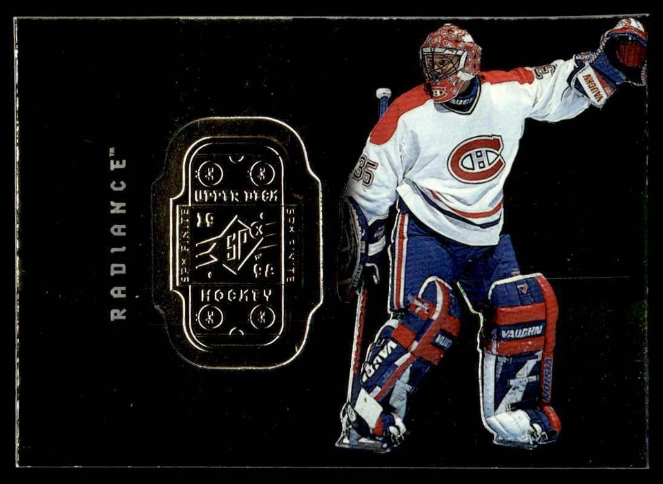 1998-99 SPx Finite Radiance Andy Moog /4750 Montreal Canadiens #44 - Image 1 of 2