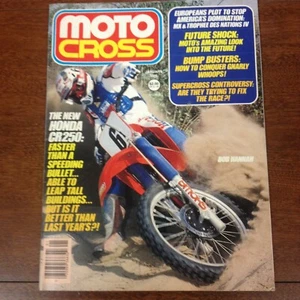 1985 JANUAR MOTOCROSS BOB HANNAH CR250 MX & TROPHEE DES NATIONS ACTION VMX - Bild 1 von 12