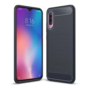 Xiaomi Mi 9 Etui Case Komórka Cover Ochrona Pokrowiec Futerał ochronny Bumper Futerał Niebieski - Zdjęcie 1 z 2