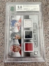 2014-15 In The Game Dream Trios Steve Yzerman Mario Lemieux M Messier 2/5 MNT 8