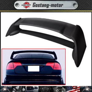 Alerón trasero negro para Honda Civic 06-11 estilo Mugen 4 puertas plástico 4 piezas - Imagen 1 de 10