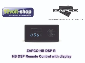 ZAPCO HB DSP R Optional remote control for Charlie/ Duke/ Louis DSPs; NEW - Picture 1 of 3