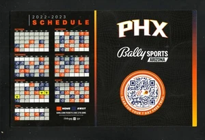Phoenix Suns 2022-23 Magnet Spielplan Bally Sports Arizona - Bild 1 von 1