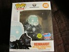 FUNKO POP! GAMES OVERWATCH 400 REINHARDT VINYL FIGURE-GLOWS IN DARK-NEW-UNOPENED