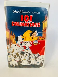 Disney Black Diamond 101 Dalmatians (VHS, 1992) in Clamshell - Picture 1 of 5