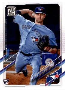 2021 Topps Baseball  #581 Julian Merryweather  RC Rookie Toronto Blue Jays 