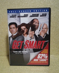 (1-435) "GET SMART" DVD / PRE-WATCHED / COMEDY / 2008
