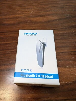 MPOW Edge Bluetooth 4.0 In Ear Single Headset - Image 1 of 2