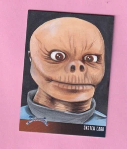 Terrahawks 2021 Unstoppable Color Sketch card SK1 James Monnery One of a Kind - Picture 1 of 2