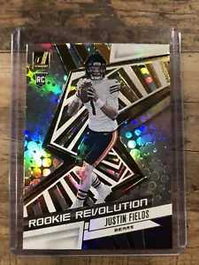 2021 Panini Donruss Justin Fields Rookie Revolution RC #REV-JFI - Foto 1 di 2