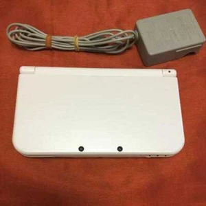 New Nintendo 3DS XL LL PEARL WHITE only console & Charger - Picture 1 of 10