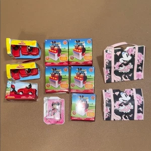Disney junior Mickey Mouse Minnie Mouse mixed lot mini brands with 2 Minnie bags - Picture 1 of 6