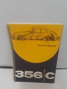Original 1964 1965 Porsche 356C Owners Drivers Manual - June 1964 - Outstanding - Picture 1 of 9