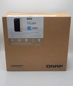 QNAP Turbo NAS TS-264-8G SAN/NAS Storage System (ts-264-8g-us) - Afbeelding 1 van 7