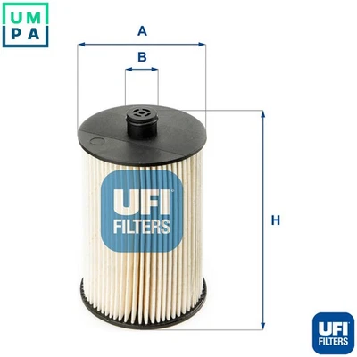 FUEL FILTER 26.018.00 FOR VOLVO S80 XC90/SUV S60 V70/II/Mk D5244T18 2.4L 5cyl - Image 1 of 4