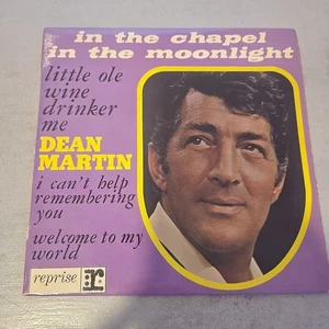 🎵 DEAN MARTIN 🎵 IN THE CHAPEL IN THE MOONLIGHT WELCOME WORLD LITTLE WIN 45 EP - Picture 1 of 4
