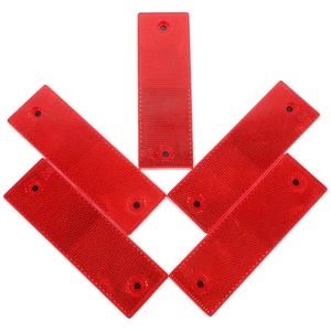  10 Pcs Adhesive Reflective Stickers for Safety Car Keep Distance - Foto 1 di 12