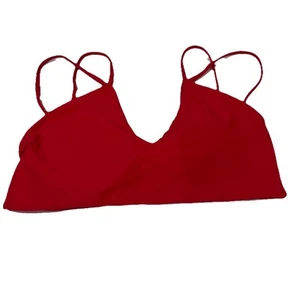 Women’s Midori Swimsuit Bikini Top Red Size XXL 2XL SWIM TROPICAL VACATION - Picture 1 of 6