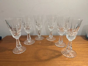 Waterford Crystal Kylemore Pattern Set Of 6 Wine Glasses - Picture 1 of 23