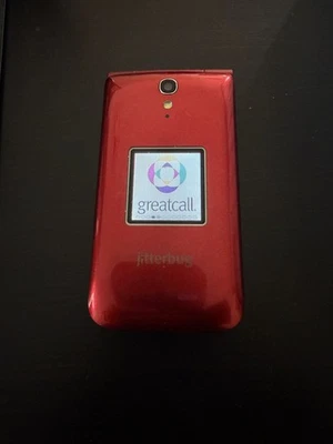 Alcatel Jitterbug Flip 4043S Flip Phone 4G LTE 3.2" Display 4GB 2MP Camera - Image 1 of 4