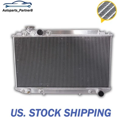 For TOYOTA Cressida L6 MX83 All Aluminum Radiator 1989-1992 1990 1991 - Image 1 of 4