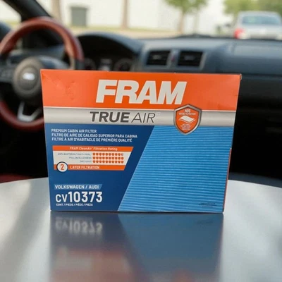 FRAM TrueAir Premium Cabin Air Filter CV10373 Car Auto for Volkswagen Audi New - Image 1 of 4