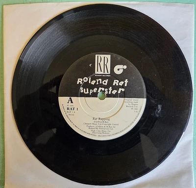Roland Rat Superstar - Rat Rapping 7" Single UK 1983 Zustand: VG - Bild 1 von 2