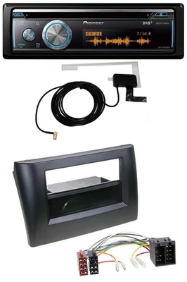 Pioneer Bluetooth DAB MP3 USB CD Autoradio für Fiat Stilo 192 01-08 Ablagefach - Bild 1 von 4