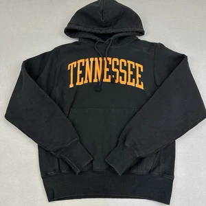 Tennessee Volunteers Hoodie Men Small Black Pullover Champion Reverse Weave NCAA - Picture 1 of 8
