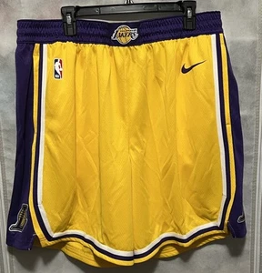 Nike Los Angeles Lakers Icon Edition Swingman Shorts AJ5617-728 Größe 3XL 50 Neu mit Etikett - Bild 1 von 8
