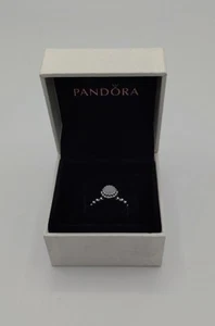 PANDORA Sterling Silver June Birthday Bloom Ring Size 48 190854MSG BOXED - Picture 1 of 11