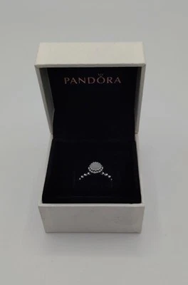 PANDORA Sterling Silver June Birthday Bloom Ring Size 48 190854MSG BOXED - Image 1 of 4